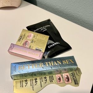 NEW Too Faced Better Than Sex Mascara Waterproof (full-size) and 2 free minis